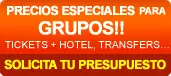 PRECIOS ESPECIALES PARA GRUPOS